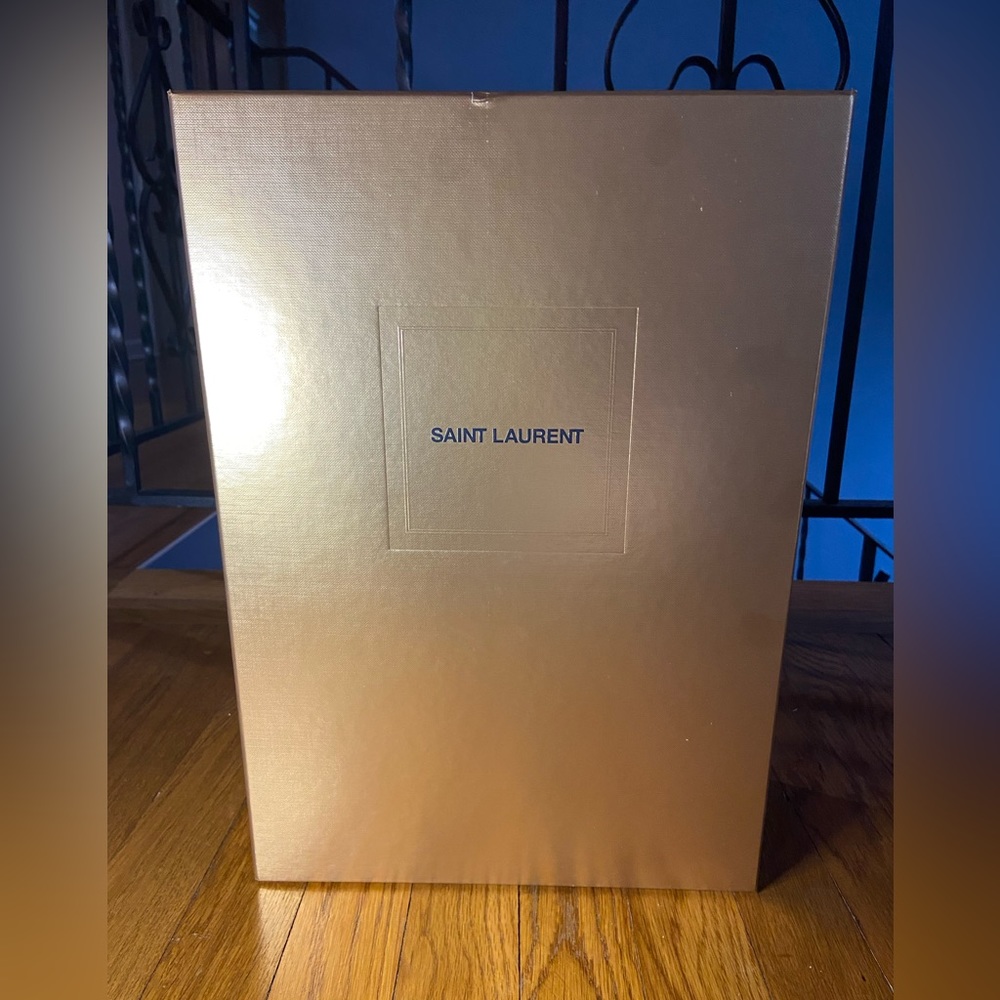 Saint Laurent Gold Gift Box